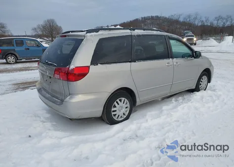 2005 Toyota Sienna Le из США, поврежденный, VIN 5TDZA23C35S327776